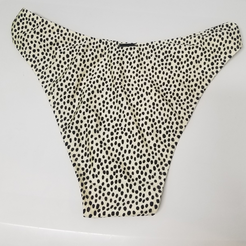 Kendal + Kylie Animal Dot Knotted Bikini Bottom Sz XL NWT - Picture 6 of 11